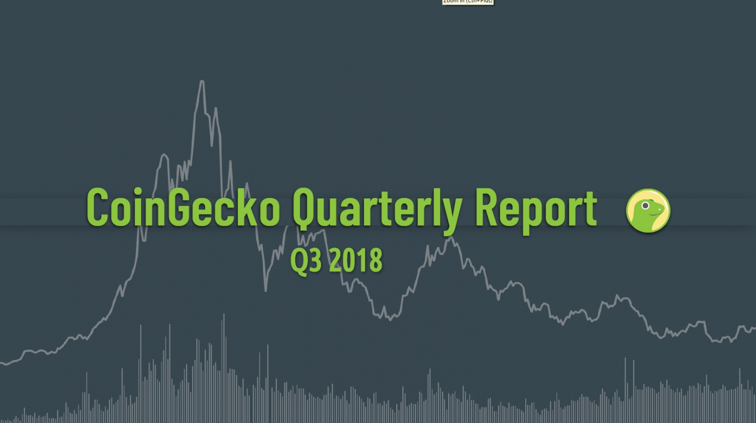 COINGECKO QUARTERLY REPORT Q3 2018